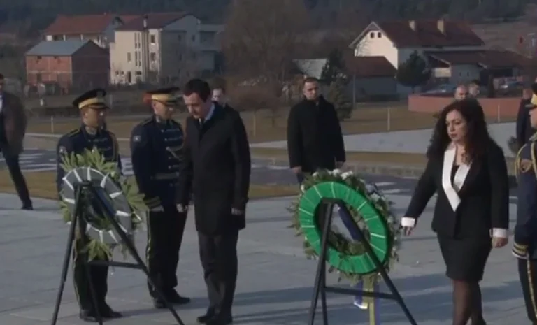 Osman and Kurti honour family sacrifice Jashari on 12th anniversary of Independence