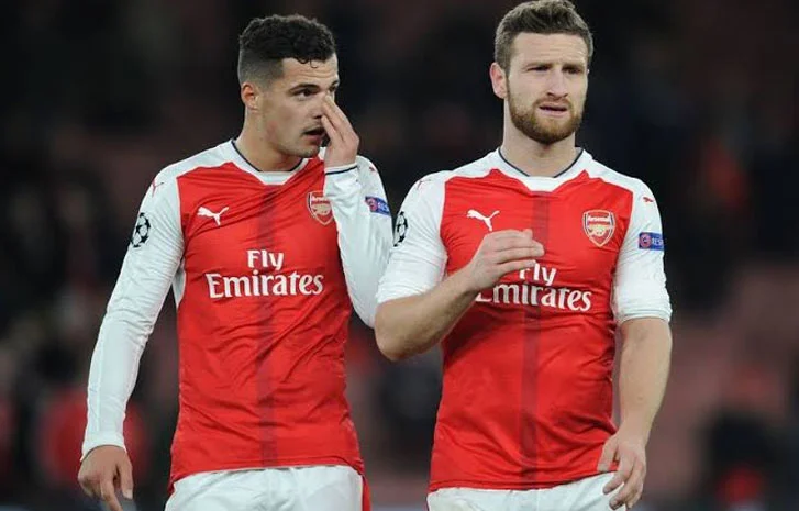 Official Arsenal-Newcastle formations such as missing Jaka Mustaf