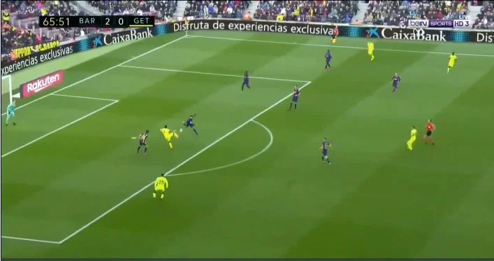 Getafes star ravages Barca Camp Nou: marca un objetivo brillante
