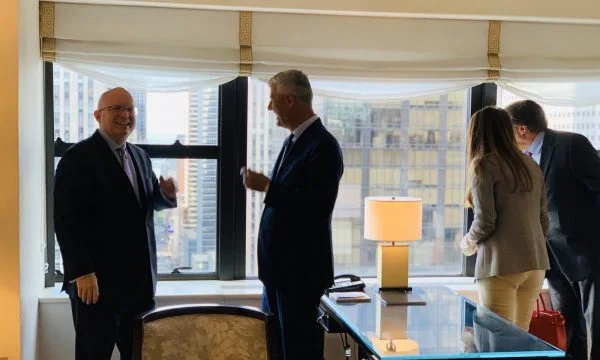 Thaci meets US assistant secretary: Kosovo ready to reach final agreement with Serbia