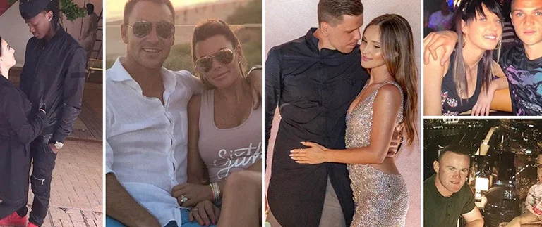 Las estrellas del fútbol están mostrando su lado más suave en el día de San Valentín.