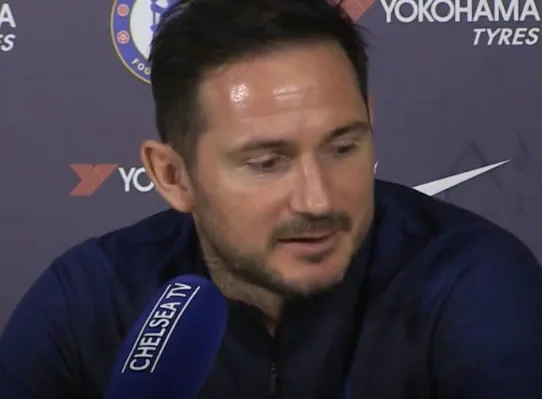 This is Lampard's epic response, when asked how Valentine's Day will pass.