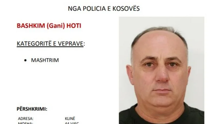 La policía está buscando a este tipo de Kline.
