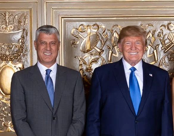 Trump's full letter to Thaci: Our ties are forged by commitment to Kosovo state