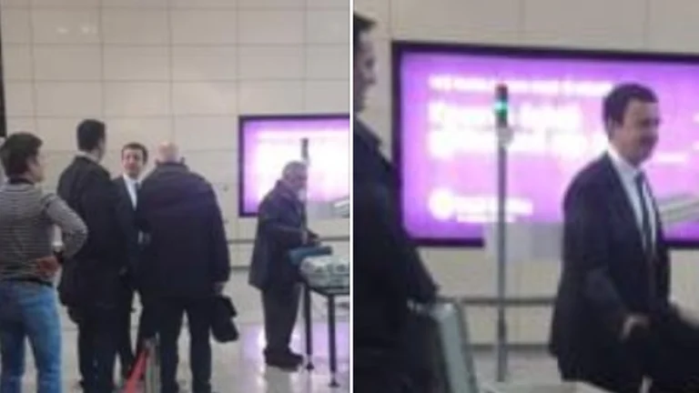 Konjufca's course did not exploit VIP area at the airport