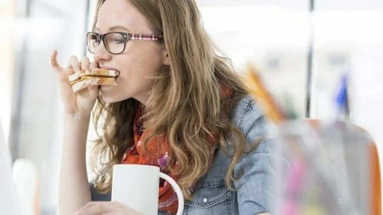 We all eat these foods at work, thinking they're healthy!