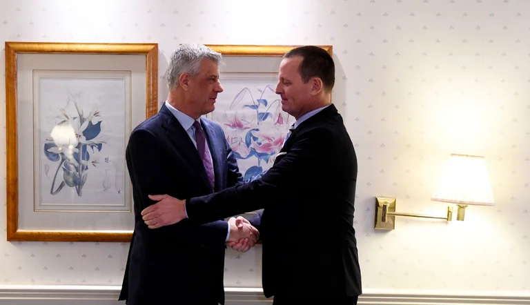Thaci détails de la réunion avec Green