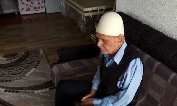 90-year-old watching the news just to see Hashim Thaci