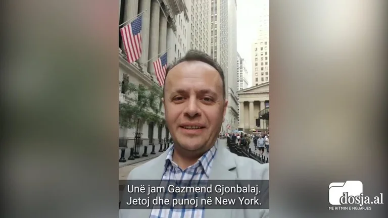 He becomes alive. It's a toast at a New York event, not even about Kosovo's 50 million.