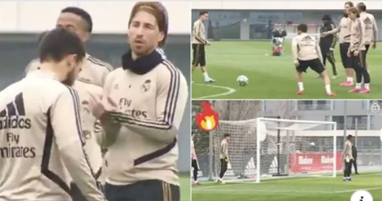 Eden Hazard sharp in training before the return: Ramos applauded his skill