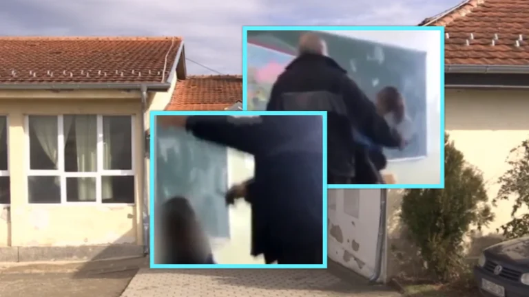 Lo studente è maltrattato in Gjilan: L'insegnante urla ai suoi capelli in mezzo alla classe