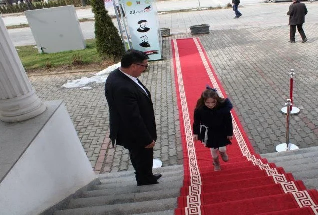 Lutfi Haziri hosts the new Hollywood actress (Photo)