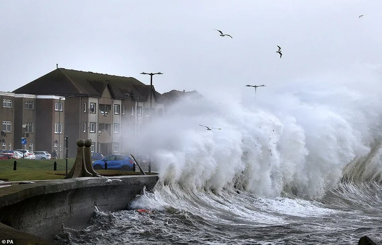 Here's what the storm has done so far “Ciara” in England