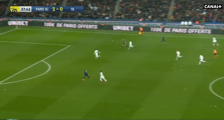PSG es el horror de cada oponente en Francia: marcas de Mbahpe después de un formidable contraataque