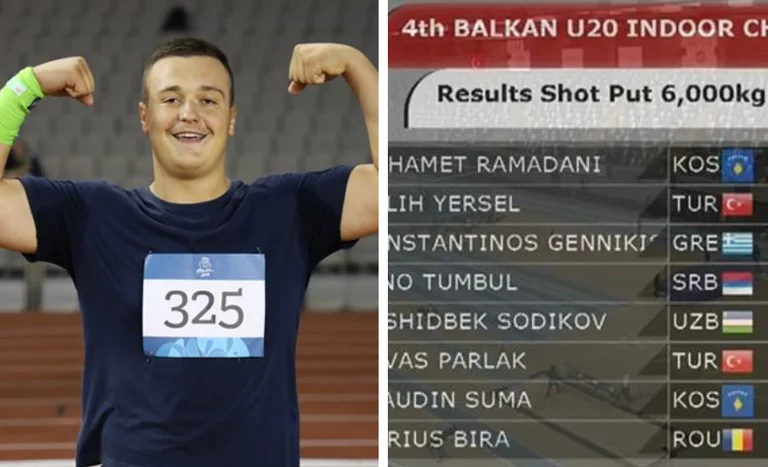 Kosovar déclare champion des Balkans dans un sport étrange