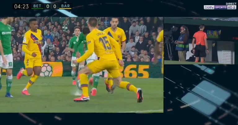 Barcelona sieht V's Kampf AR: Es dauerte nur sechs Minuten, um zu spielen, um voranzukommen