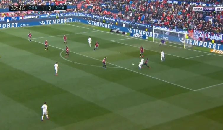 Un momento de magia y estás pasando por el Real Madrid: Iscopon ring voluntured from the vicinity