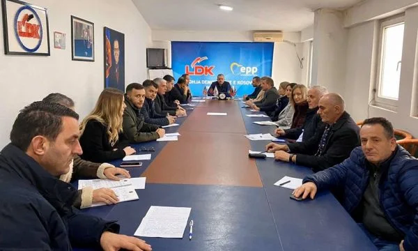 The LDK's Headship gathers in Podujevo, discloses the candidate name for chairman