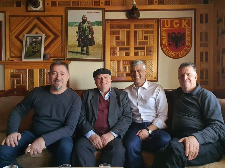 Thaci and Lushtaku get together in Prekaz
