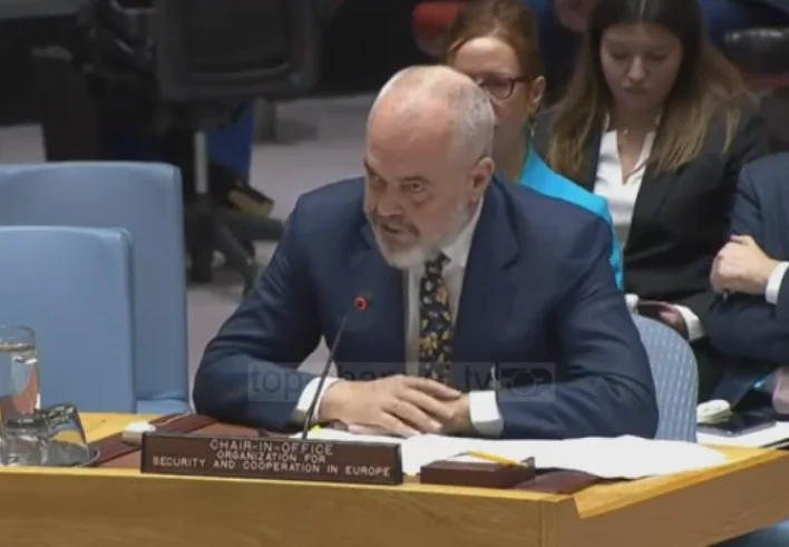 UN, Rama talks about OSCE priorities