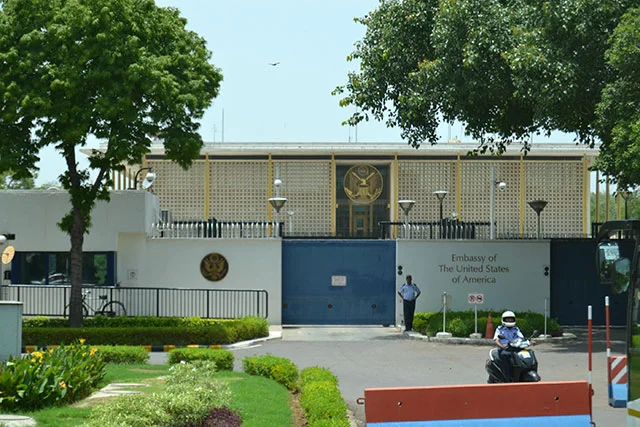5-year-old violated inside American Embassy