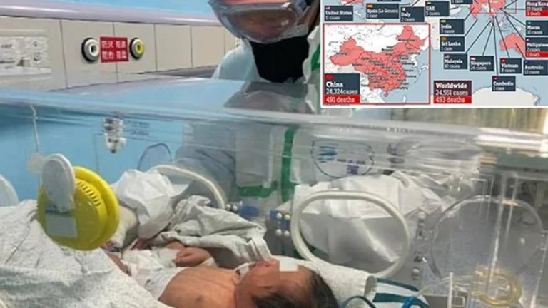 Lind foshnja me koronavirus, iu transferua në bark nga nëna