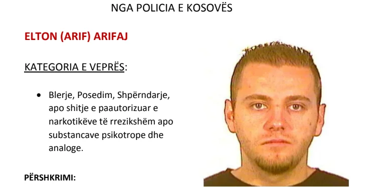 Pas ndihmës së qytetarëve Policia arreston personin e kërkuar