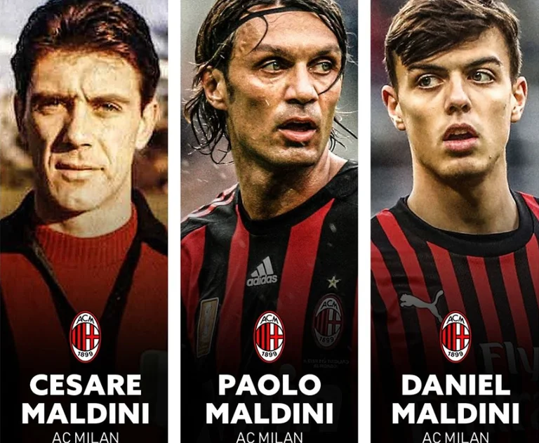Maldini, Maldini, Maldini: Me debutimin e djeshëm tre breza Maldinësh luajtën për Milanin