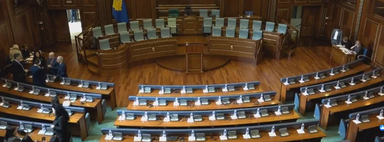 Deputetët e LDK-së të parët në Kuvend pak minuta para fillimit të seancës (Foto)