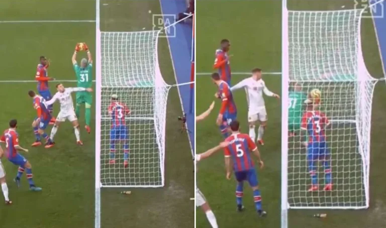 E kap topin dhe futet me të në portë: Autogol i tmerrshëm i portierit të Palace duhet të shikohet që të besohet