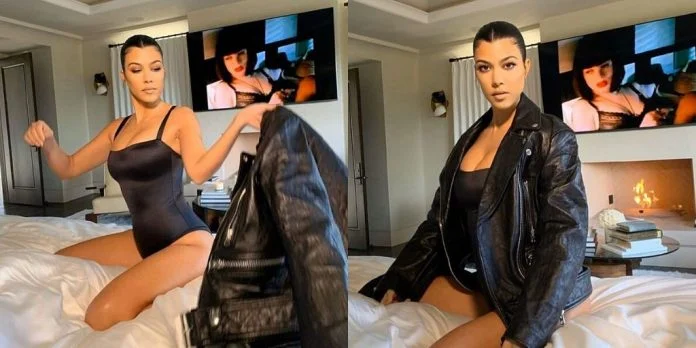 Kourtney Kardashian tregon linjat e përsosura në linjën e re