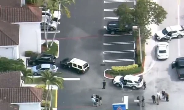 Gunshot vor Präsident Trumps Villa