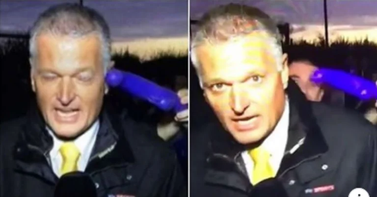 We die and we forget the moment when sports journalist was hit with a dilemma on live air.