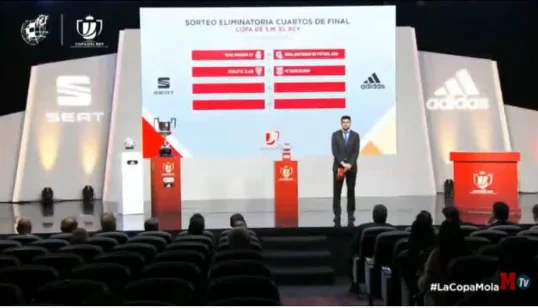 Estos son los oponentes de Real y Barcelona en los cuartos de final de la Copa del Rey.