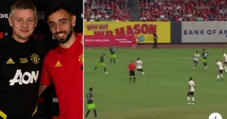 Quando Bruno Fernandes bombardò il cancello di Liverpool da 35 metri.