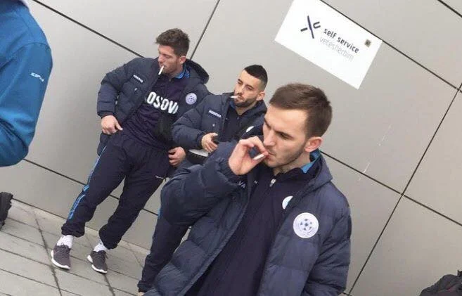 National Tobacco shows gym skills, marks Kosovo victory against Austria