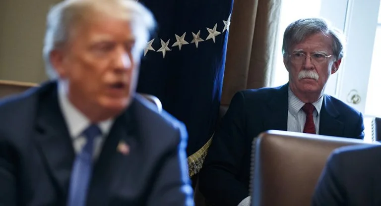 Trump: John Bolton would start the sixth world war if I didn't fire him.