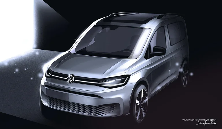 VW New Caddy zeigt seinen “Face”