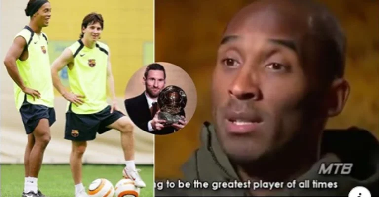 Der Clip von Kobe Bryant, der sein Gespräch mit Ronaldinho über Leo Messin enthüllt, ist viral geworden.