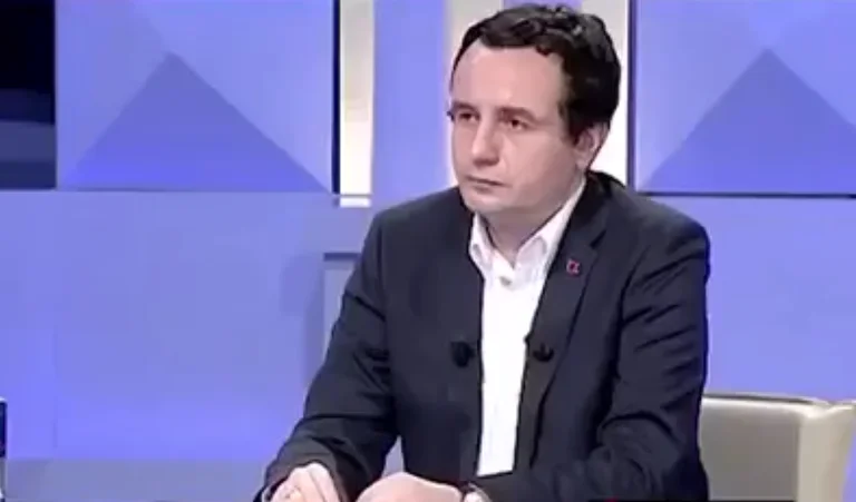20 second video where Albin Kurti eats words for dialogue with Serbia