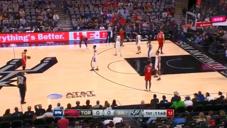 Raptors '% Spurs, due squadre non giocano 24 secondi in onore di Kobe