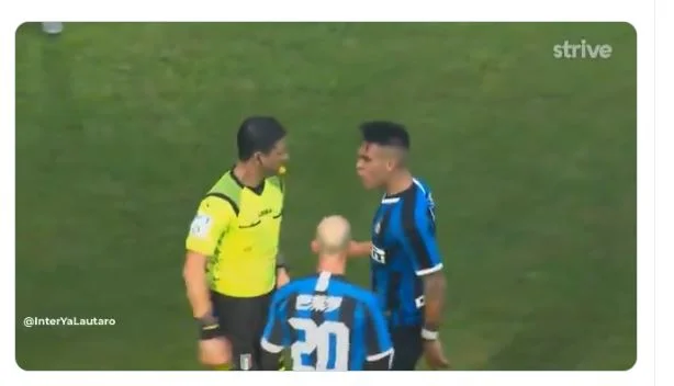 Martinez strongly insulted the judge, expected to be absent in the derby against Milan