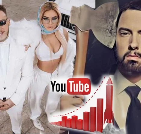Tayna e Mozzik più clic di una canzone Eminem su YouTube