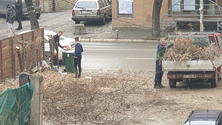 Rischio Ambiente: Blerim Latifi cattura i cropger tagliando il legno della città