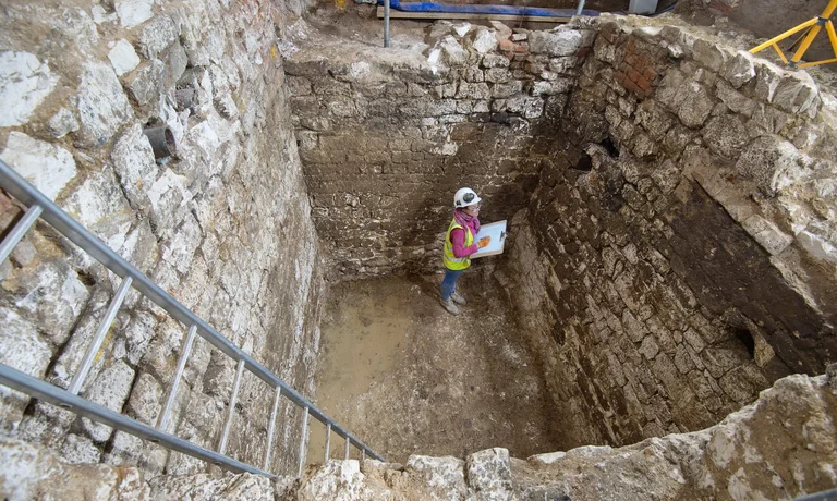 Archaeologists get into the mud hole what they find remains forever in history