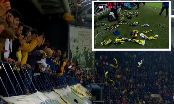 Fenerbahce Fanstatus für Erdbebenopfer in der Türkei