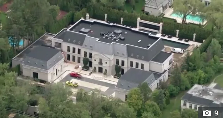 Within the $6.7 million residence of the Drake Repper