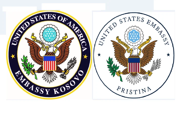Warum hat die amerikanische Botschaft den Stempel von “osovo” zu “Pristina” geändert?