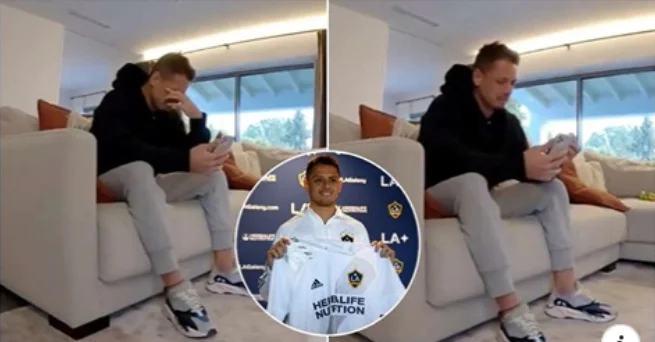 Nous terminons le rêve, père : Chicharito éclate en larmes au téléphone avec papa avant de déplacer LA Galaxy