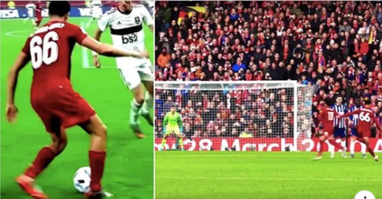 The video of Alexander-Arnold that proves that he's Steven Gerard's protector should not be lost.